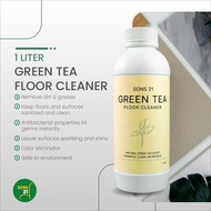 SONS 21 Tea Series Premium White & Green Floor Cleaner Aroma – Concentrated Floor Cleaner with Natur