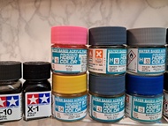 Mr. Hobby, Tamiya, 水性，油性模型油 共 35支未用過，適合大部分高達模型使用。