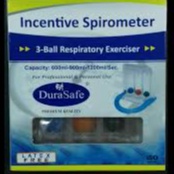 Incentive Spirometer 3-Ball Respiratory Exerciser