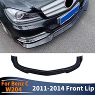 Styling Front Bumper Lip Chin Tuning For Mercedes W204 Benz C Sedan  2011 2012 2013 2014 Like C200 C