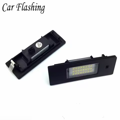 Car Light Luz No Error for BMW 1 Series E81 E87 E63 E64 M6 E85 E86 Z4 F12 F13 F20 K48 LED License Nu