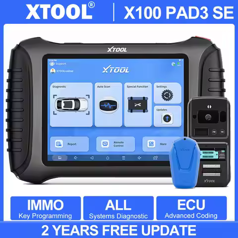 XTOOL X100 PAD3 SE Auto Key Programmer with KC501 for benz/GM All key lost Built-in CAN FD Auto Diag