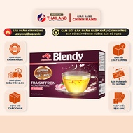 Saffron Tea Rose Blendy Low Sugar 11g/Pack (Box of 8 Packets)