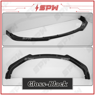 Honda Civic FC Pre-Facelift (2016-2018) 1pc Front Lip Front Skirt Skirting Lips Bodykit Gloss Black