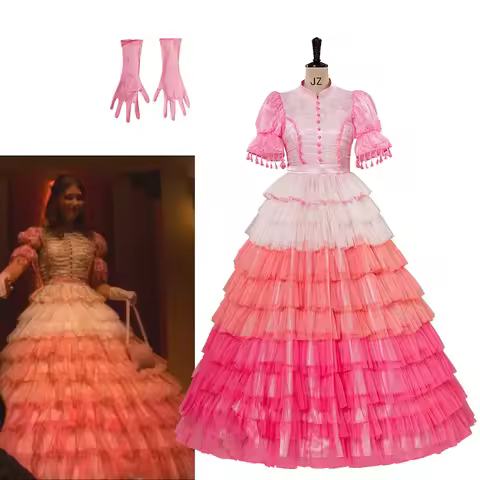 Custom Made Firefly Kaylee Cosplay Costume Women's Pink Princess Dress Victorian Southern Belle Wedd