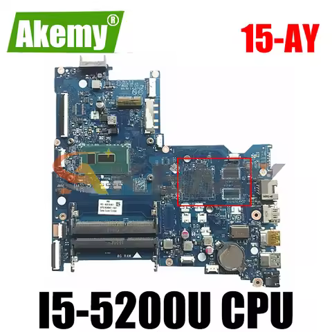 For HP Pavilion 15-AC 15-AY 250 G4 Notebook Mainboard LA-C701P I3 I5 CPU R5 M330 2G 815241-501 81524
