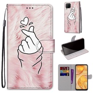 Fashion 3D Animal Painted Flip Cover Huawei Nova 7i / 6 SE PU Leather Casing Huawei Nova7i Magnetic Buckle Wallet Case with Lanyard