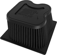 K&N Performance Diesel Dryflow Lifetime Engine Air Filter: Increase Power & Towing, Washable, Premiu