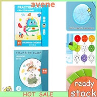 Magnetic Fraction Manipulatives Class Set W/ Fraction Tiles&Circles Fraction Teaching Aids Arithmeti