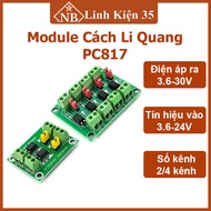 PC817 2 Channel / 4 Channel Optical Isolator Module