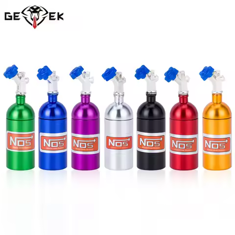 Metal Simulation NOS Nitrogen Bottle for 1/10 Traxxas RC Crawler Car Axial SCX10 II Traxxas TRX4 Def