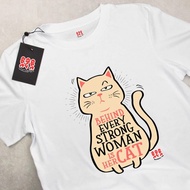 Cat t-shirt / cotton t-shirt cat t-shirt