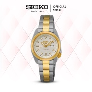 Jam Tangan Wanita Seiko 5 Sports SRE004 SRE004K1 Automatic Stainless White Dial Original