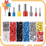 Wire Ferrules Connector Terminals Kit Insulated End Set 1200PCS Assortment Ferrule Wire Connector Ki