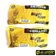 Swallow Bicycle Inner Tube 20 X 1.50 1.75 1.95 1.50 1.75 1.9 American Valve Schrader