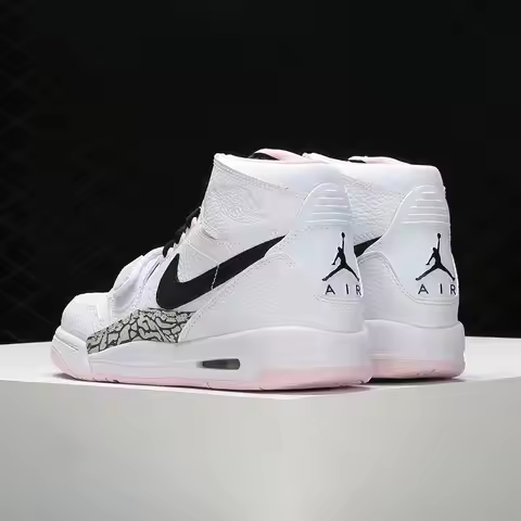 Nike genuine AIR JORDAN LEGACY 312 (GS) Women's Large Children's Basketball Shoes AT4040-106