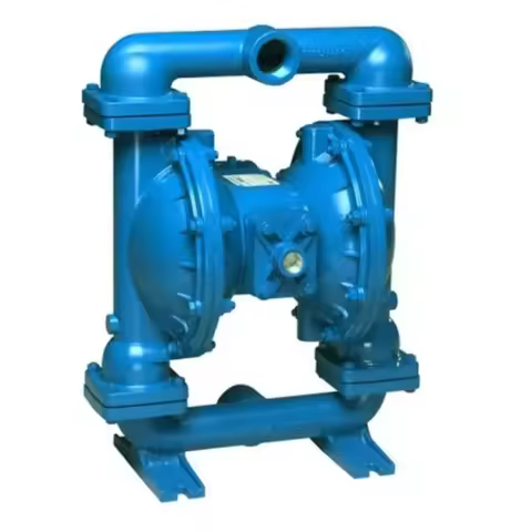 Standard Duty Cast Iron AODD Pumps, Check Valve Diaphragm Pneumatic Pump S15B1I1WABS000 for wastewat