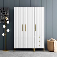 [PRE ORDER]  ONDULA Luxury Nordic Clothes Wardrobe Corrugated Cabinet Rak Baju Almari Pakaian