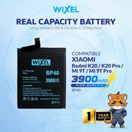 WIXEL Baterai XiaoMi BP40 Redmi K20 / K20 Pro / Mi 9T / Mi 9T Pro Double Power Real Capacity Origina