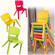 4張可叠高膠椅, 幼稚園椅子|4 Pcs Stackable PP Chairs, School Chairs, Kindergarten Chairs [櫈#凳#枱#椅#椅子#傢俬#沙發#梳化#學校
