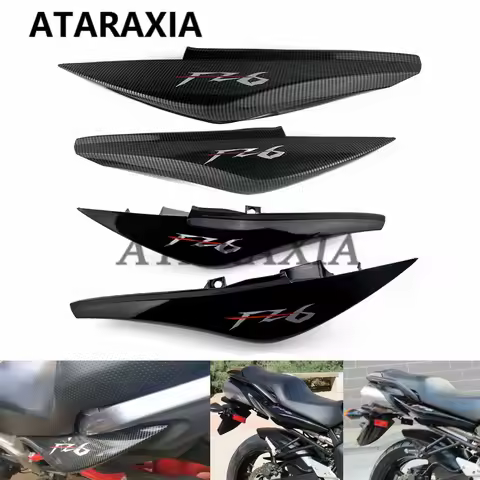 Bike Upper Side Tail Rear Seat Cover Cowl Frame Fairing Guard Protector For Yamaha FZ6 FZ6-N FZ-6N F