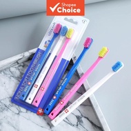 LN216 Swiss Style Soft Dense Bristle Toothbrush, Heart Design Couple Toothbrush 5460  Berus Gigi Bul