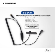 BAOFENG Earpiece Headset PTT System Controller EC-11