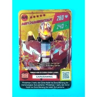 Boboiboy Monsta Galaxy Card