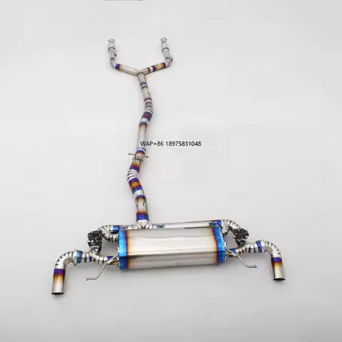 OEM Custom 304 Stainless Steel/Titanium Valved Exhaust System for GLC43 AMG X253/C253 3.0T M276 Exha