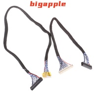 【BMSG】 LVDS Cable FIX-30P-S6 30pin double 2 ch 6-bit dual 6bit LCD panel Screen cable Hot