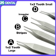 Dental Dressing Forceps Tissue Tweezer Tool Dental Forcep Extraction Hemostat 1*2 Dentist Forceps St
