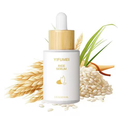 Rice Face Serum Niacinamide Hyaluronic Acid Soothing Brightening Deep Moisturizing Firmness Facial E