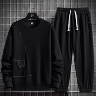 Men Sweatshirts Set 5XL 6XL 7XL 8XL Plus Size Hoodies Cotton Streetwear Hooded Sportswear Long Sleev