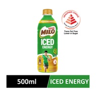 Milo Iced Energy Chocolate Malt Bottle Drink 500ML Flavoured Milk (Laz Mama Shop)