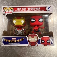 FUNKO POP Spiderman Iron Man 2PACK