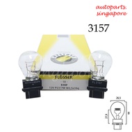 LTA approved Flosser Brake light bulb P27/7W 3157 NV200