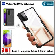 Case Samsung A52 Soft Hard Fusion Tpu Transparan Casing Hp Galaxy A52