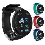 1.3 Inch Color Screen Smart Watch Heart Rate Blood Pressure Monitor Sports Bracelet D18 Waterproof Smart Watch Bracelet Sleep Heart Blood Pressure Monitor Fiteness Tracker