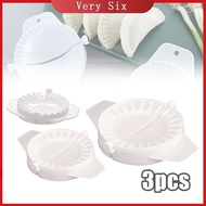 3Pcs Hand Dumpling Maker DIY Dumpling Empanada Meat Dough Press Mold Maker