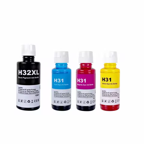 H-32XL 31 Refill Dye Ink for HP Smart Tank 5105 6001 7001 Smart Tank 670 720 750 790
