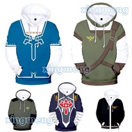 zelda hoodie link amiibo hoodie parent-child outfit