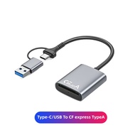 2 In 1 Type-C/USB Gen 3.1 To CFexpress Type A B การ์ดรีดเดอร์ SD สำหรับ iPhone 16 15 Xiaom Samsung R