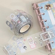 HP [violinch] sticker roll retail (36.5cm) frame shape PET stickerhp y2k journal decoration B4048