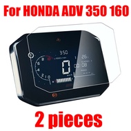 อุปกรณ์เสริมสำหรับฮอนด้า ADV350 ADV160 ADV 350 160คลัสเตอร์ป้องกันรอยขีดข่วนอุปกรณ์ป้องกันจอฟิล์มแผงหน้าปัดฟิล์ม