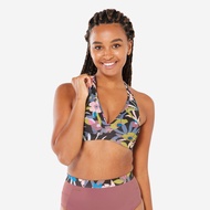 OLAIAN Women’s surfing crop top swimsuit top - Ana azalea
