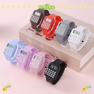 EMILEE Electronic Digital Calculator, Multifunctional Date Display Micro Calculator Watch, Portable 