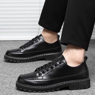 Sepatu Docmart Low Boot Pria Import Sepatu Kasual Formal Tali Hitam Sepatu Pria Ukuran Jumbo