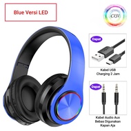 CIJI Headphone Gaming Bluetooth B39 Wireless Portable dengan Lampu LED Warna Warni