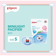 Pigeon Minilight Pacifier Size S/M/L - Boy | Baby Mask