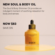 BABOR Grounding Soul & Body Shimmer Oil 100ml